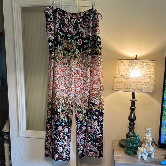 Phool Pants - Phil Boho 100% Rayon Wide Leg Pants (3X)